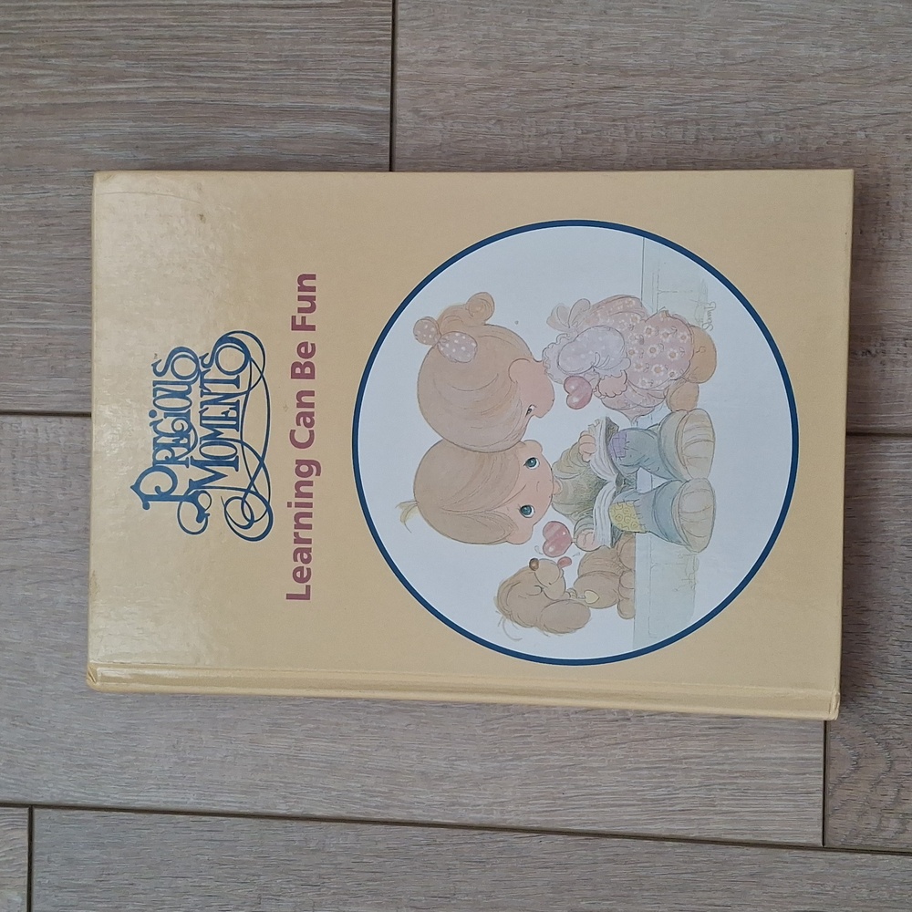 1994 Precious Moments Learning Can Be Fun Hardcover Book